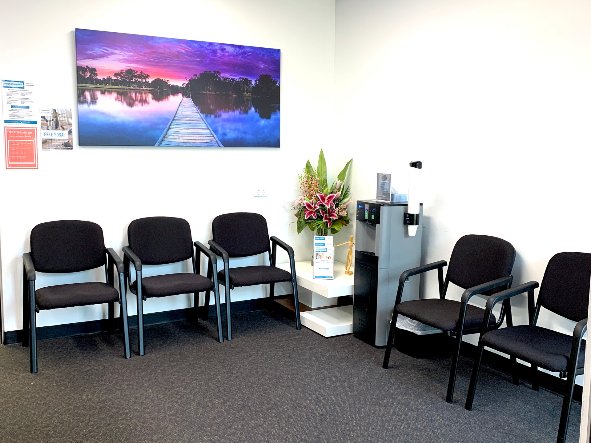 Central Bassendean Physiotherapy Sitting Area